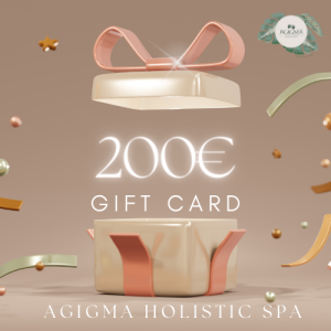Εναλλακτικό Κείμενο: "Δώρο Καρτέλας Agigma Holistic Spa - Προσαρμοσμένη Gift Card" Alternative Text: "Agigma Holistic Spa Gift Card - Customized Gift Card" 200